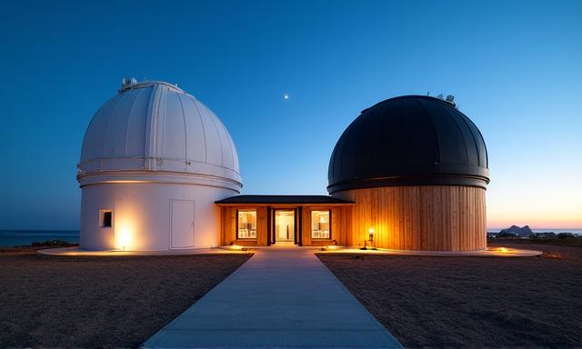 Vergelijking koepel versus roll-off roof observatorium